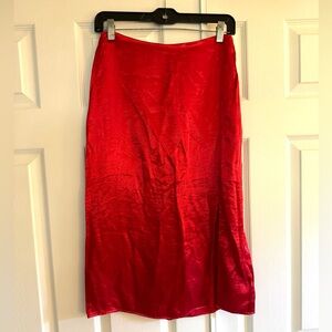 H&M Satin Skirt